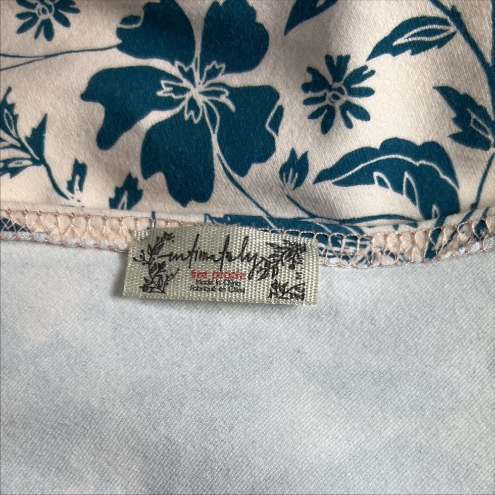 Intimately Free People Somethin’ Bout You Floral One Shoulder Bodysuit Sz M EUC - Picture 6 of 8